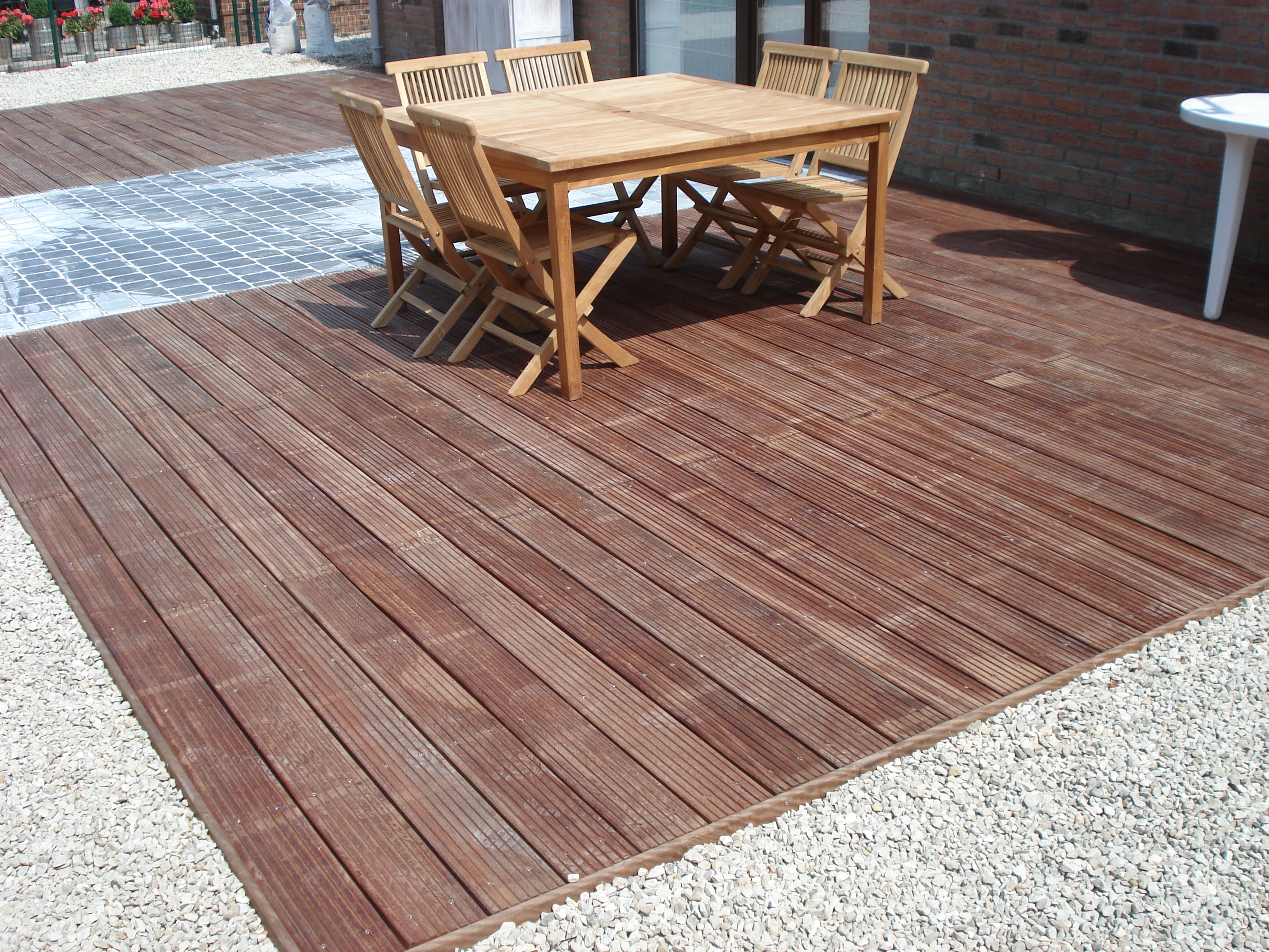 Cr&eacute;ation de terrasse en bois
