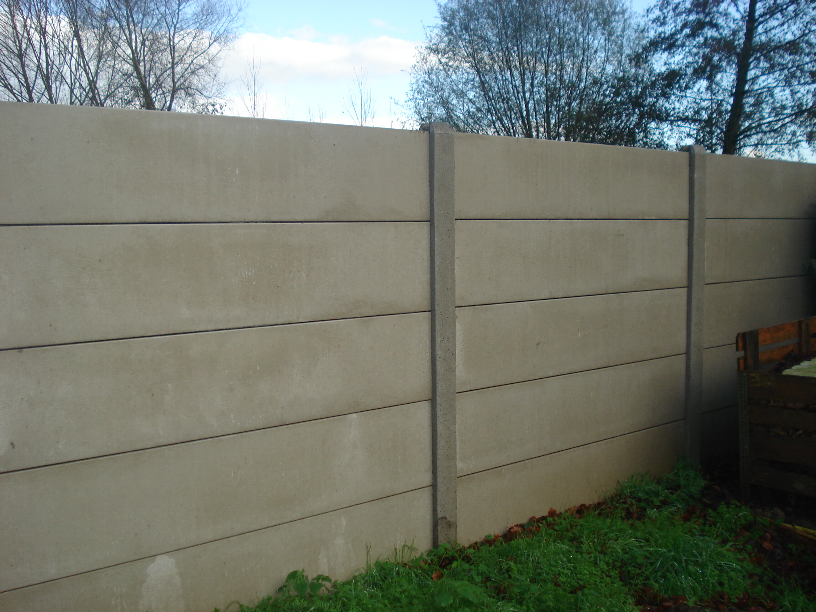 Cl&ocirc;ture simple gris glac&eacute;