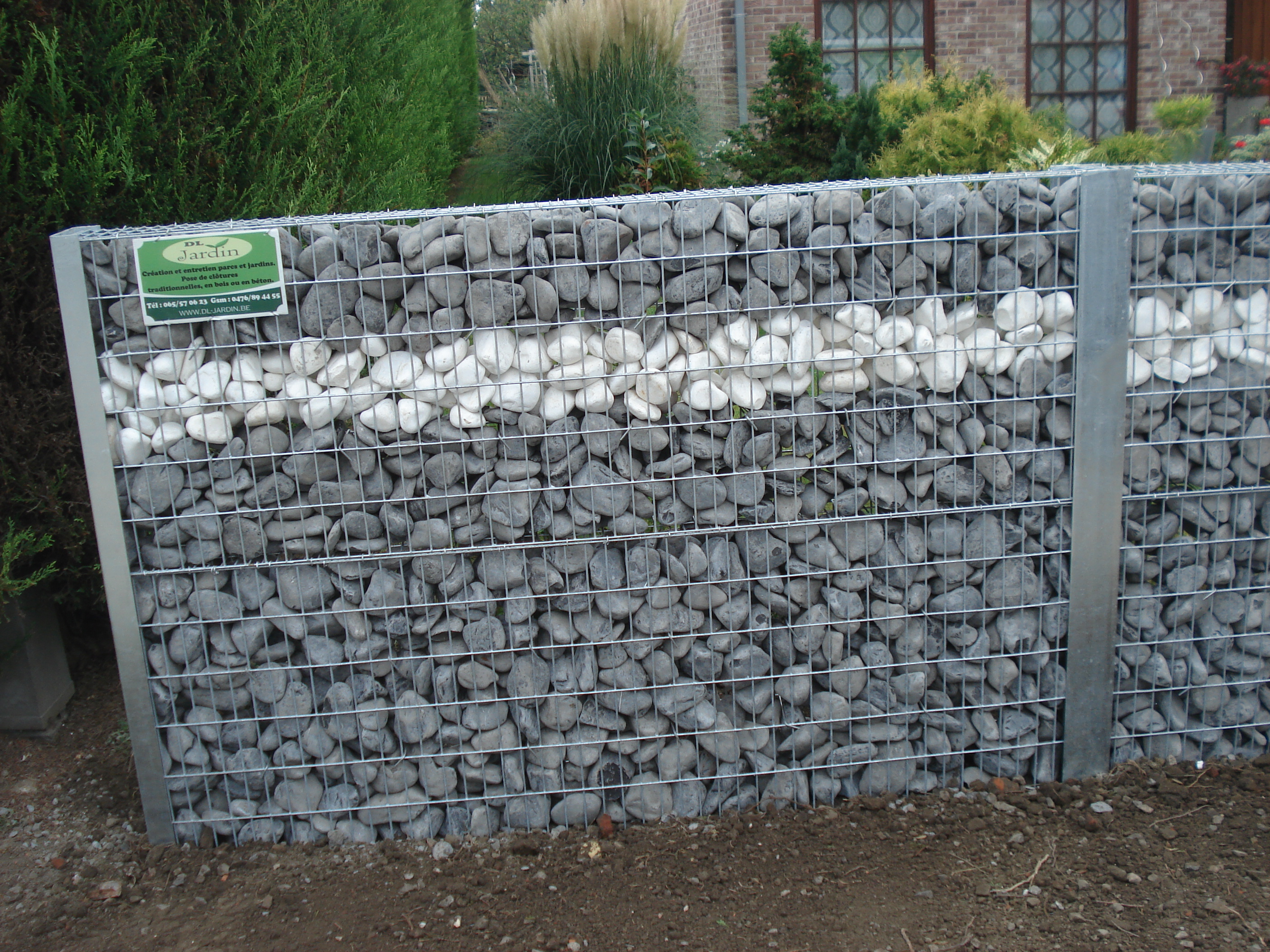 R&eacute;alisations de palissades en bois ou gabion
